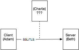 Adam and Beth with Charlie Confused.