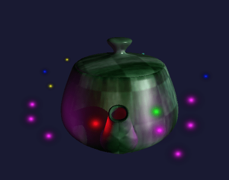 Teapot Rendering Example